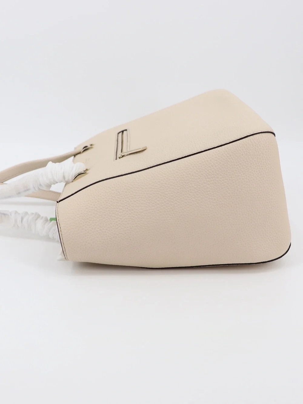 New Kate Spade Hopkins Street Dharma Pebbled Leather Tote Shoulder Bag Ivory
